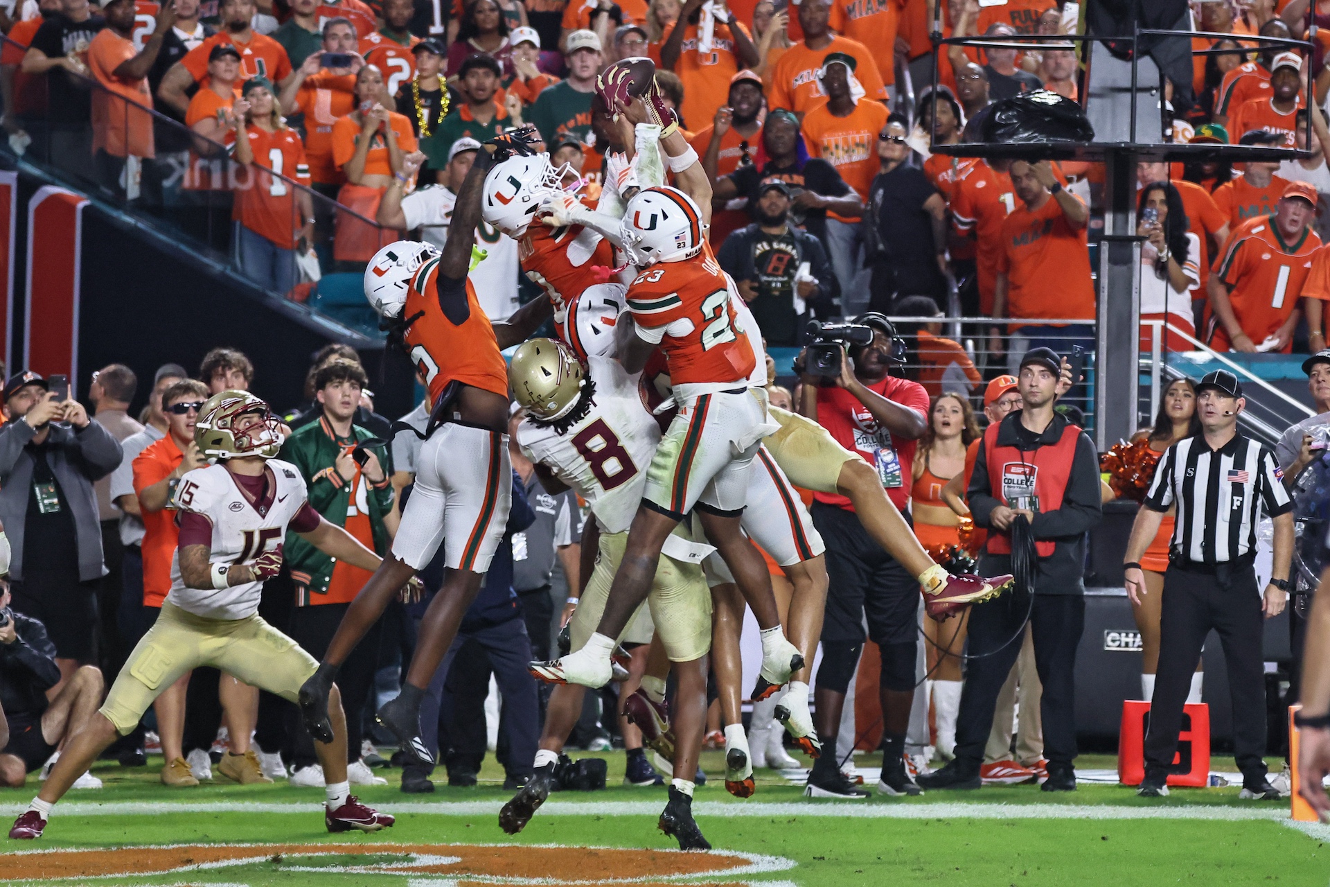 Miami Hurricanes Rise to No. 1 After Dramatic Win Over Florida State
