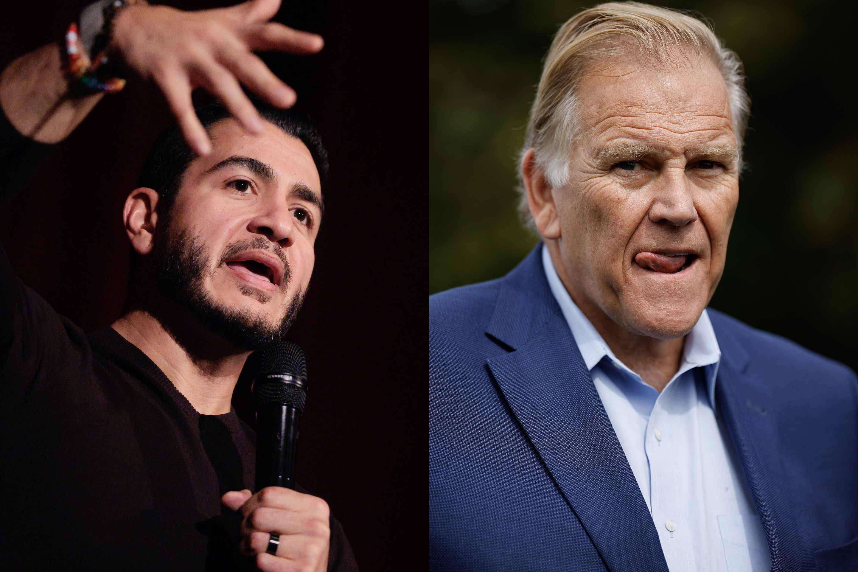Abdul El-Sayed and Mike Rogers