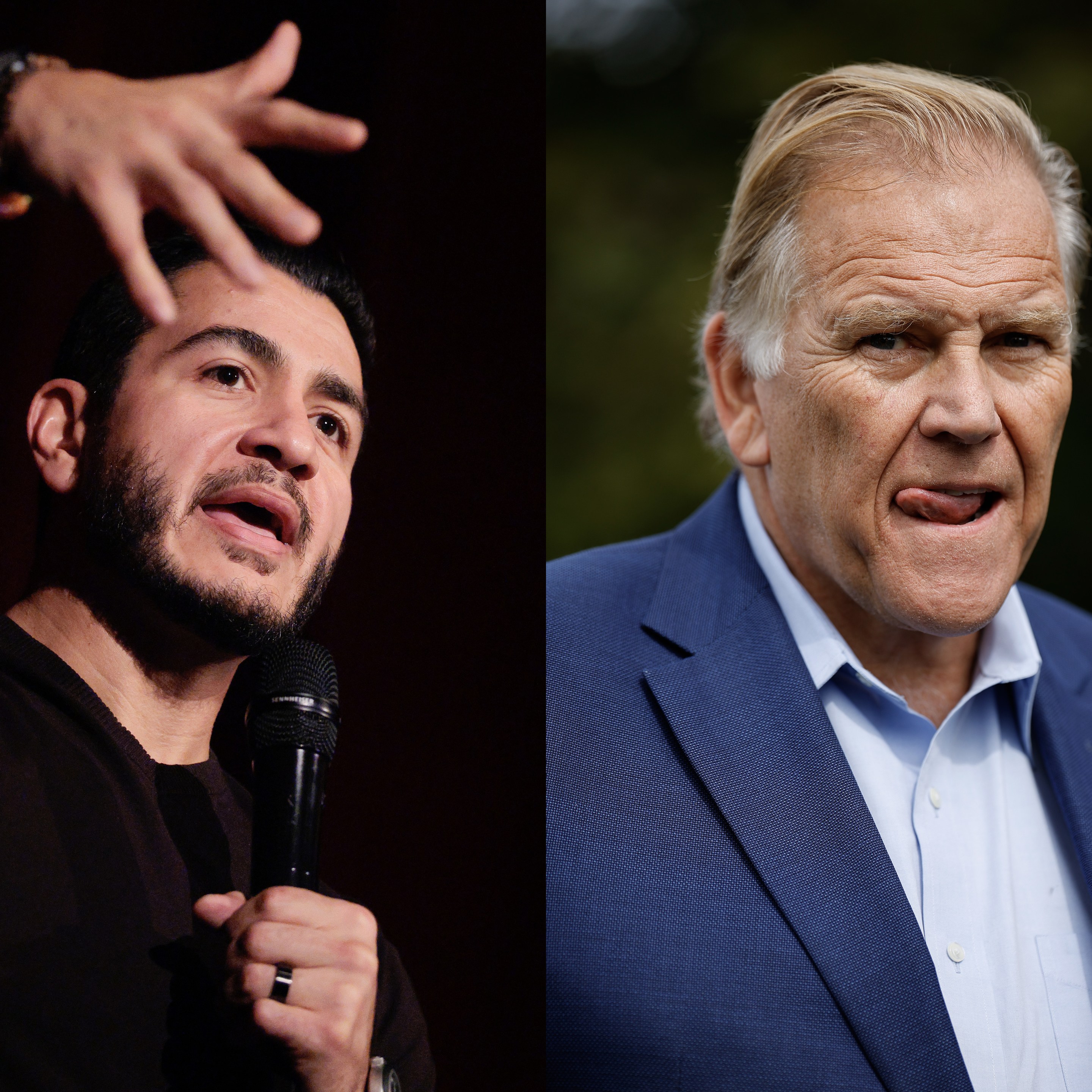 Abdul El-Sayed and Mike Rogers