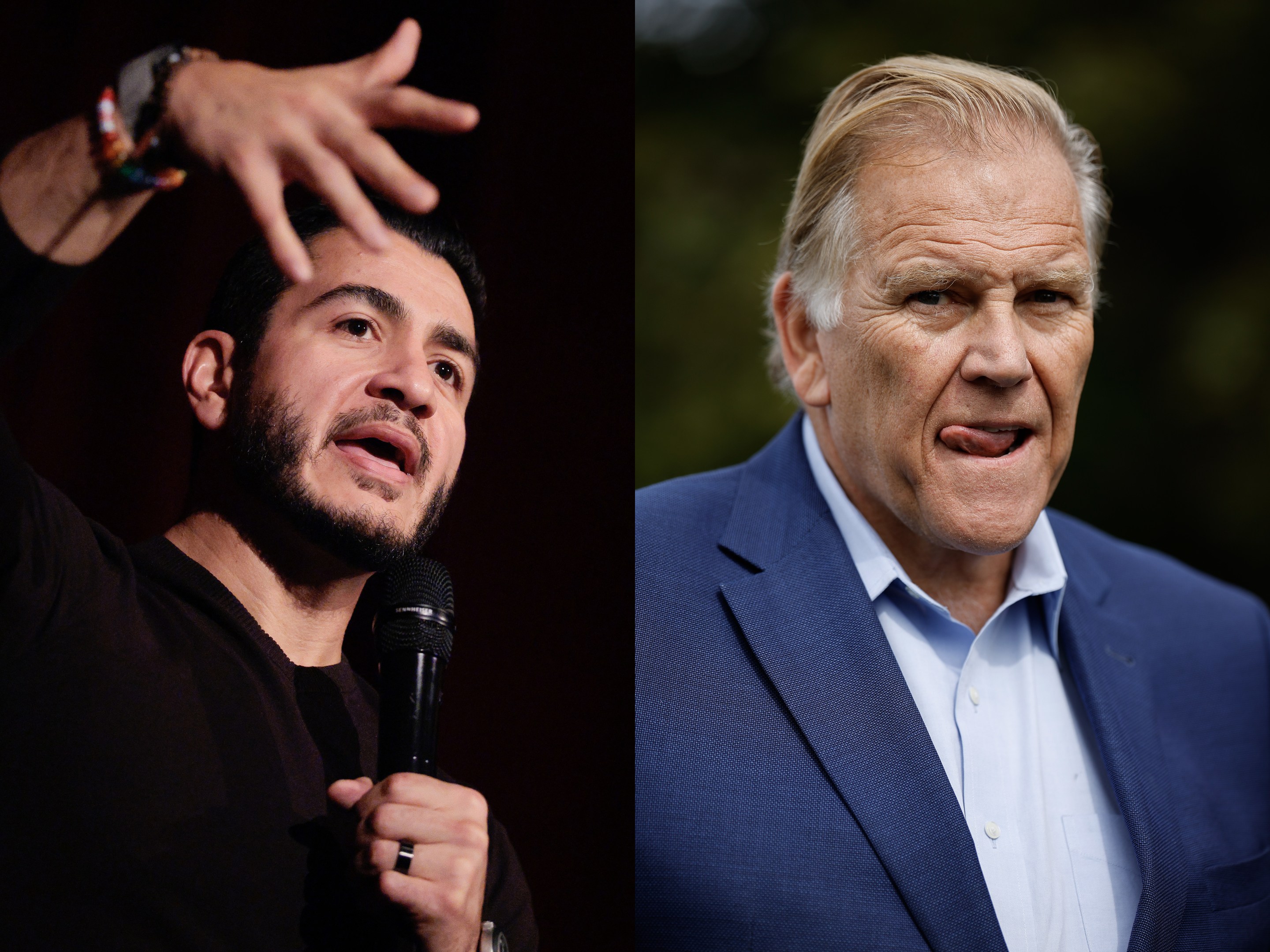 Abdul El-Sayed and Mike Rogers